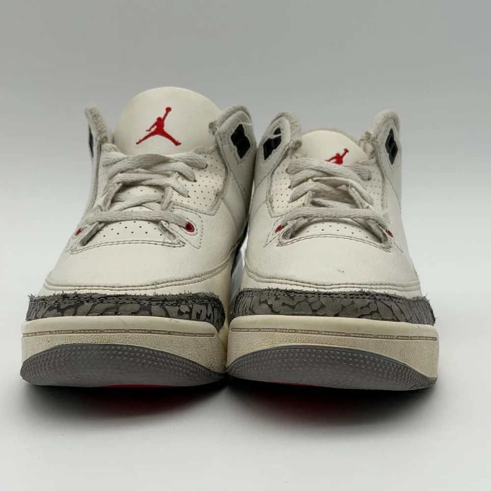 Jordan 3 Retro Reimagined White/Cement DM0966-100 13C Kids Size 13C